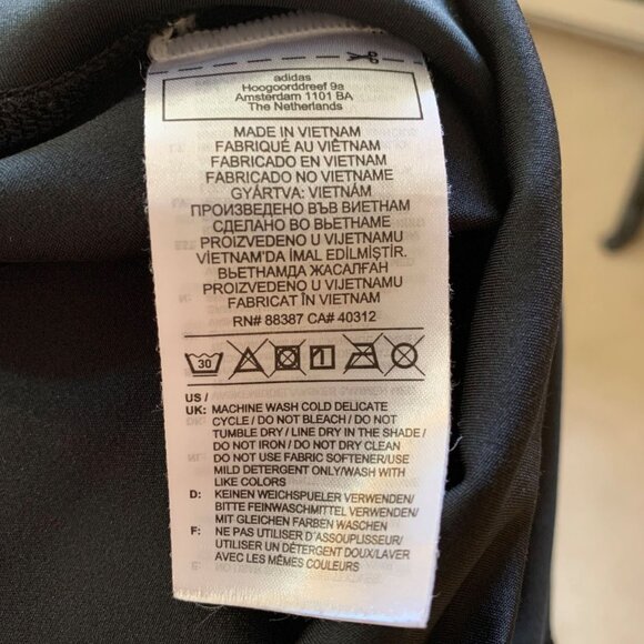 2️⃣ for $20 adidas 7/8 length PRIMEBLUE leggings with laser cut-outs BLACK MED - Picture 11 of 13